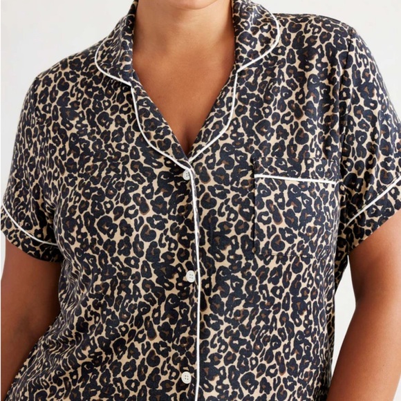 Knix sleep wear set Modal, pajamas, pant, short sleeve top. XXL New in package - Picture 2 of 6